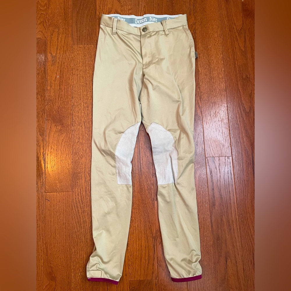 Devon Aire tan knee patch riding tight